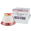 DiCharry Porcelain Match Strike With 100 Strike Anywhere Matches -Liquor Specialty Store MatchStrike DiCharry