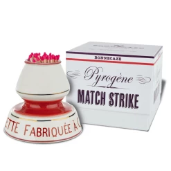 Liqueur Malette Porcelain Match Strike With 100 Strike Anywhere Matches