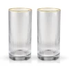 Viski Meridian Highball Glasses (set Of 2)