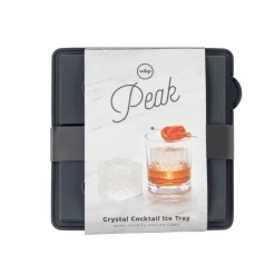 Peak Crystal Etched Ice Cube Tray -Liquor Specialty Store PeakCrystalEtchedIceCubeTray 4