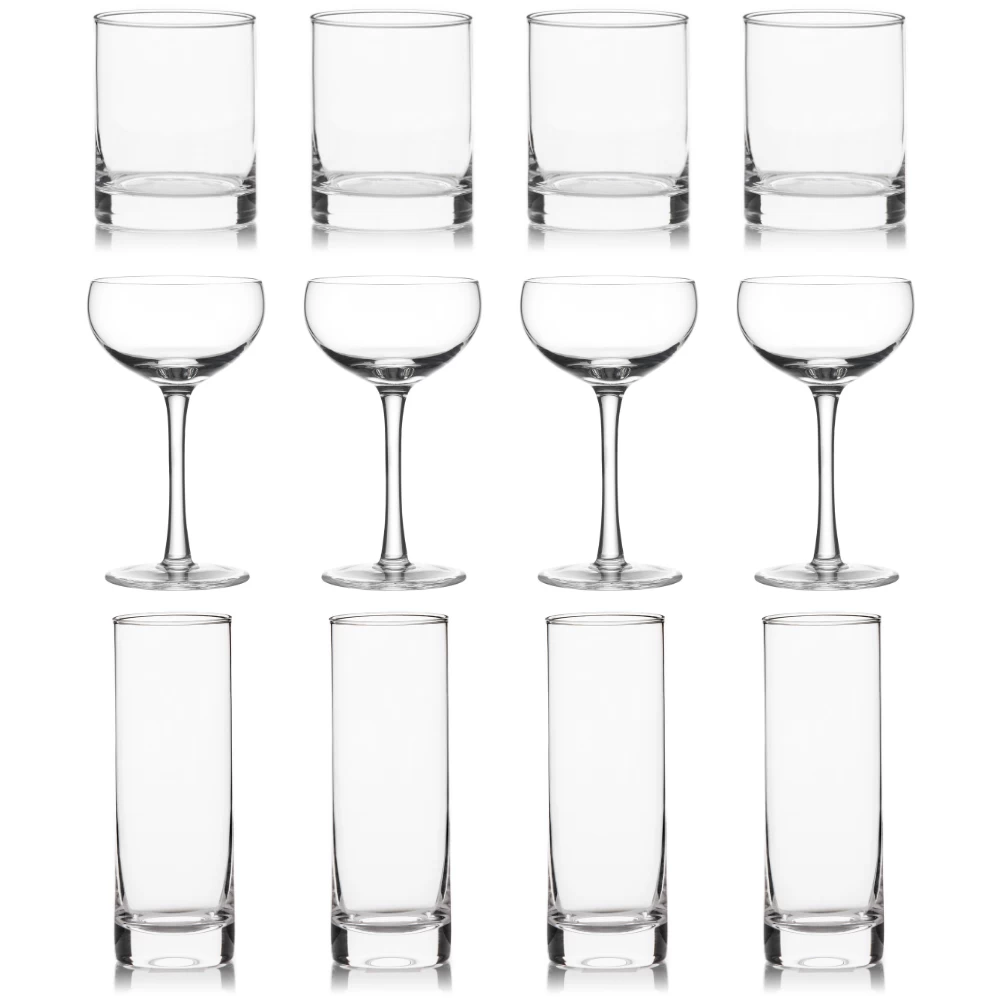 Plain Glassware Collection (set Of 12) 4 Plain Glassware Collection (set Of 12) - Image 2