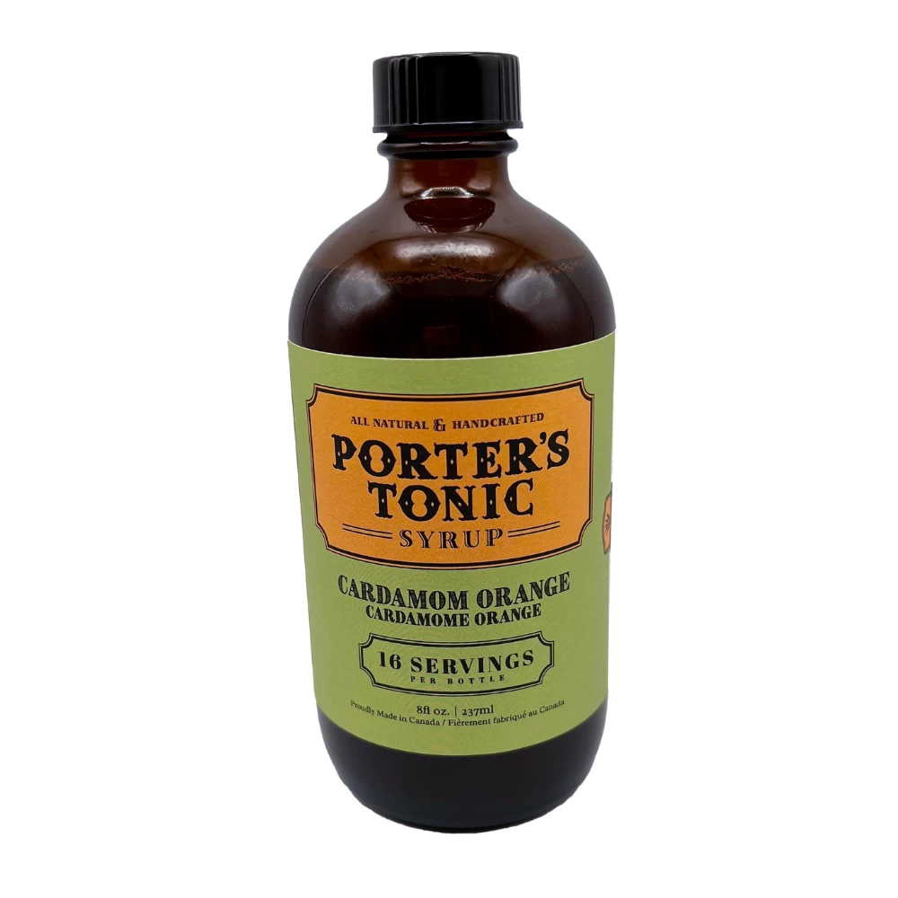 Porter's Cardamom Orange Tonic Syrup 4 Porter's Cardamom Orange Tonic Syrup - Image 2