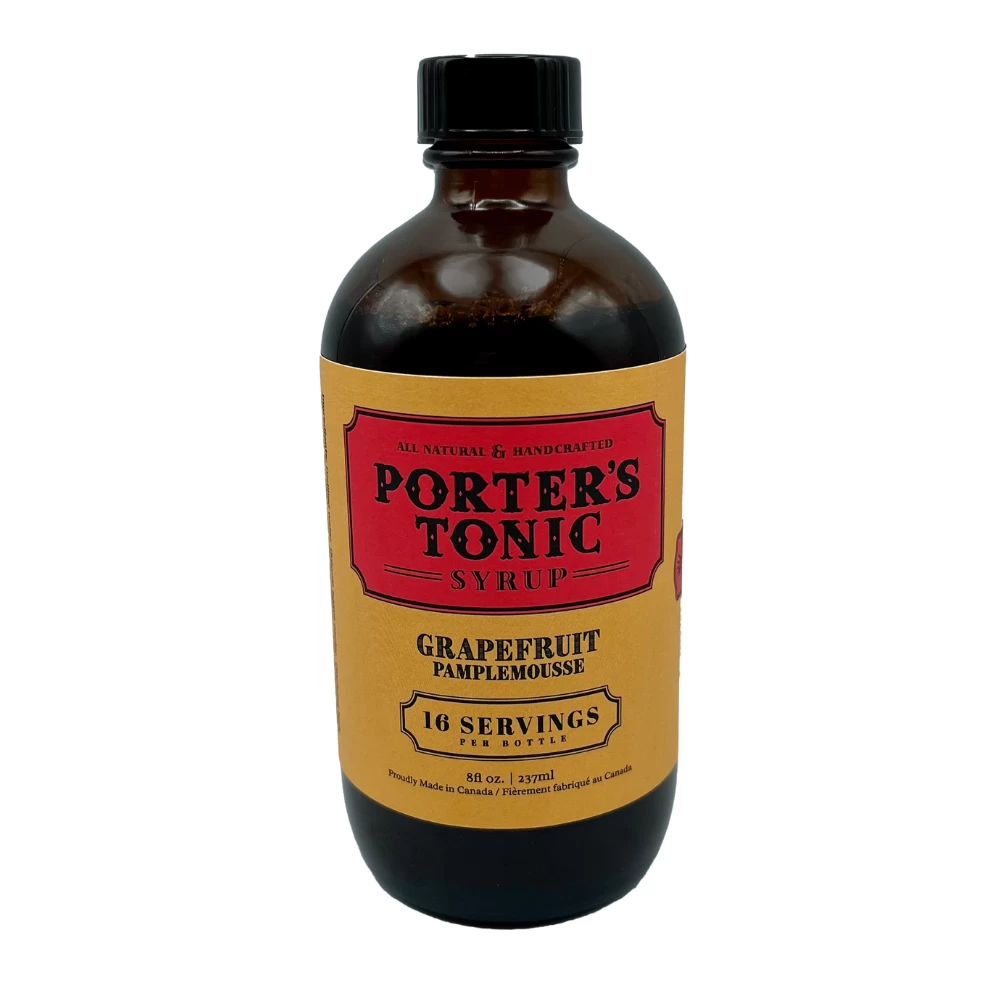 Porter's Grapefruit Tonic Syrup 4 Porter's Grapefruit Tonic Syrup - Image 2