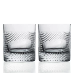 RCR Hand-Cut Imprint Tumblers (set Of 2)
