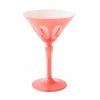 Rialto Martini Glass (Salmon) 2 Rialto Martini Glass (Salmon) -Liquor Specialty Store RialtoMartiniGlasses singleSalmon
