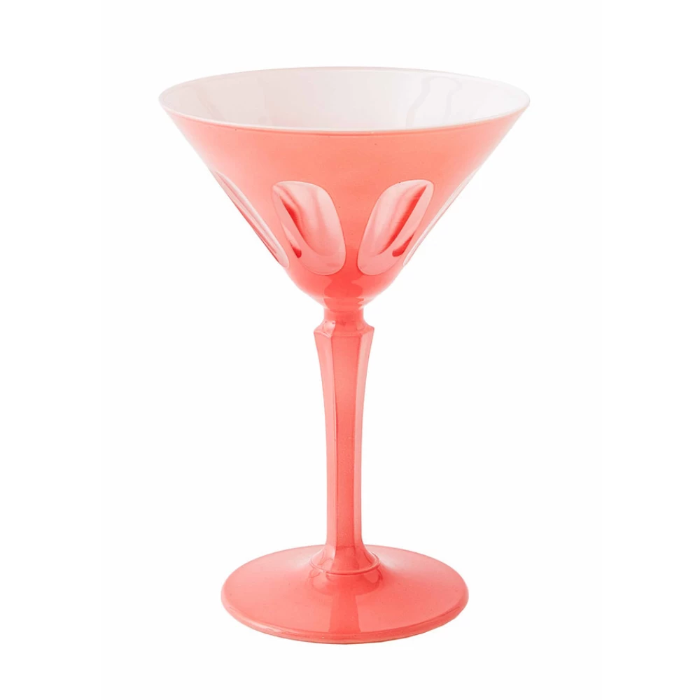 Rialto Martini Glass (Salmon) 3 Rialto Martini Glass (Salmon)