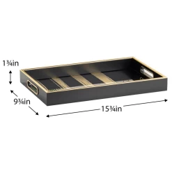 Savoy Gold Stripe Tray -Liquor Specialty Store SavoyGoldStripeTray small