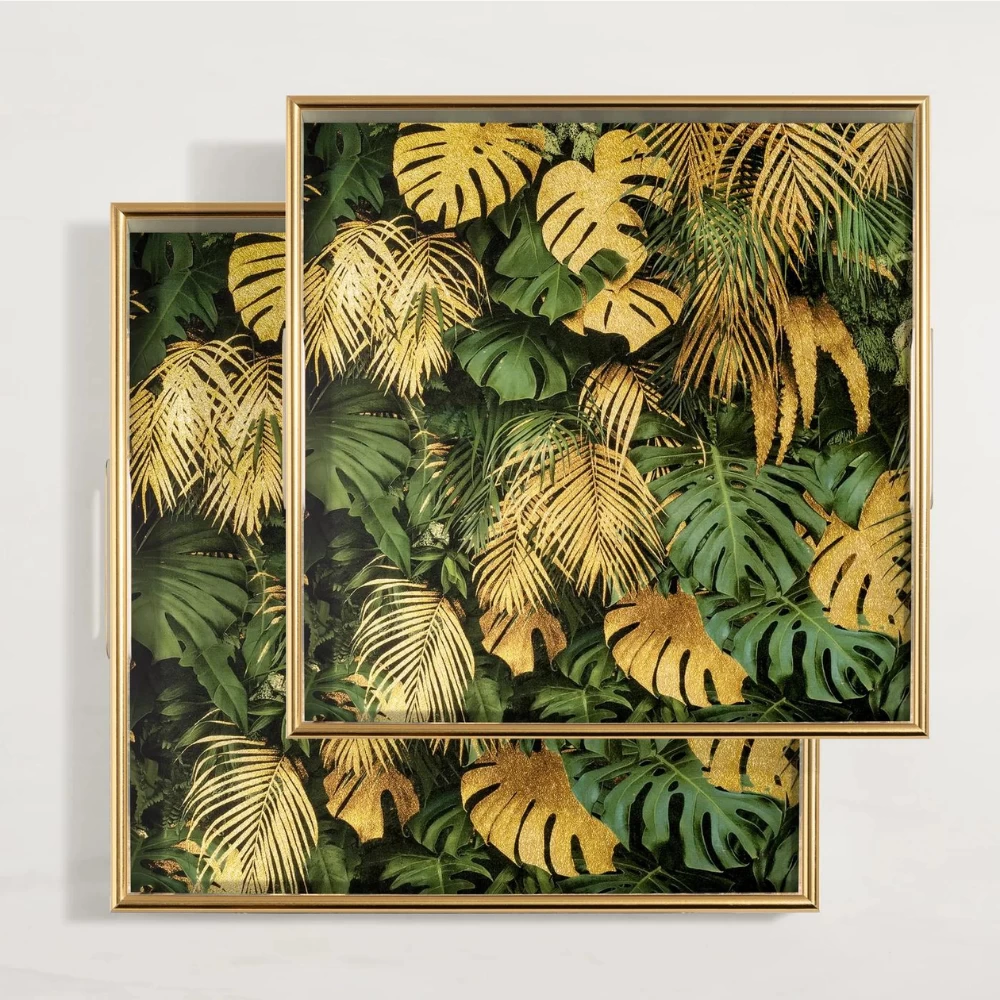 Savoy Tropical Leaves Tray 4 Savoy Tropical Leaves Tray - Image 2