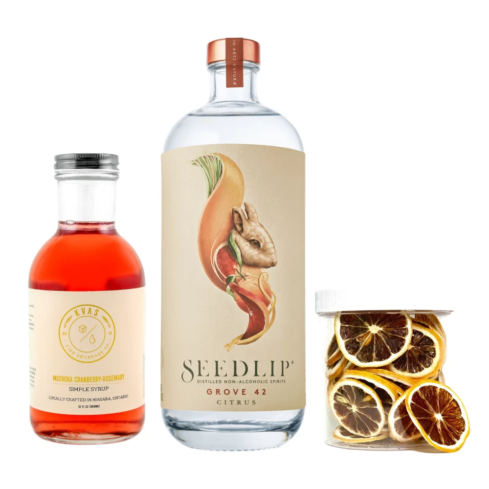 Seedlip Grove CosNopolitan Trio (Non-Alcoholic) 3 Seedlip Grove CosNopolitan Trio (Non-Alcoholic)