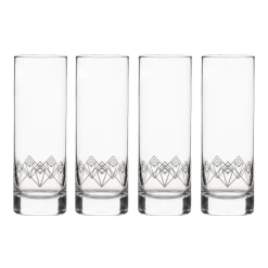 Silver Dream Deco Highball 7 Silver Dream Deco Highball -Liquor Specialty Store SilverDreamDecoHighballs 4