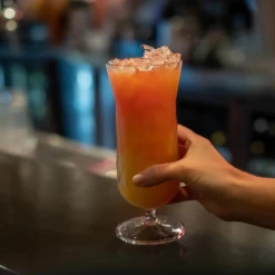 Koziol Superglas Unbreakable Clear Hurricane Glass -Liquor Specialty Store SuperglasHurricaneOrange1000x1000