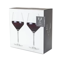 Viski Crystal Burgundy Wine Glasses (set Of 2) -Liquor Specialty Store TF Burgundy Set 2 Box 800x800 70c72da2 50f8 4c1f b561 be696b376ba6