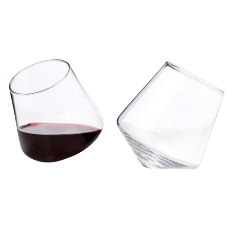 Viski Raye Rolling Glasses (set Of 2) 3 Viski Raye Rolling Glasses (set Of 2)