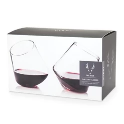 Viski Raye Rolling Glasses (set Of 2) 10 Viski Raye Rolling Glasses (set Of 2) -Liquor Specialty Store TF Rolling Wine Set 2 Box 800x800 0eefc11a b92c 4cd4 b5ea d0144ed327b1