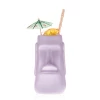 Mauve Moai Tiki Mug 1 Mauve Moai Tiki Mug -Liquor Specialty Store Tiki Mauve cocktail