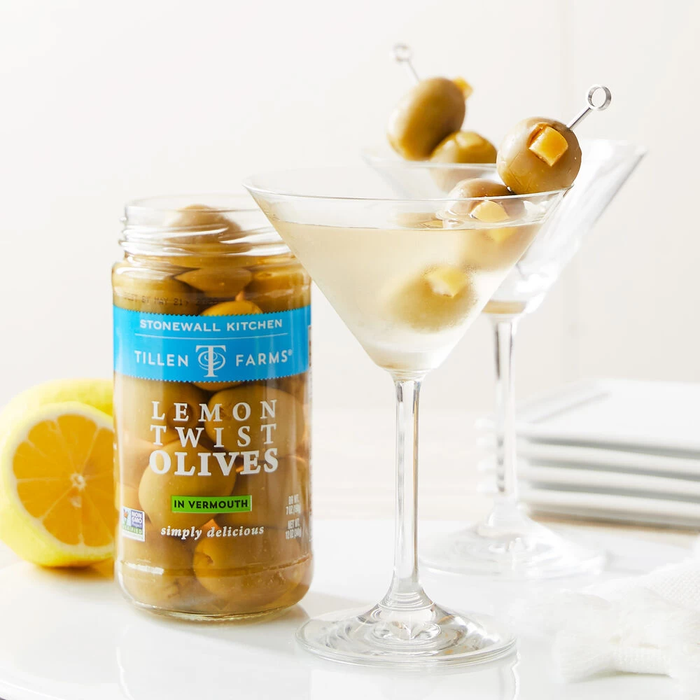 Tillen Farms Lemon Twist Olives 3 Tillen Farms Lemon Twist Olives - Image 2