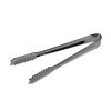 Gunmetal Serrated Ice Tongs 1 Gunmetal Serrated Ice Tongs -Liquor Specialty Store Tongs Gunmetal