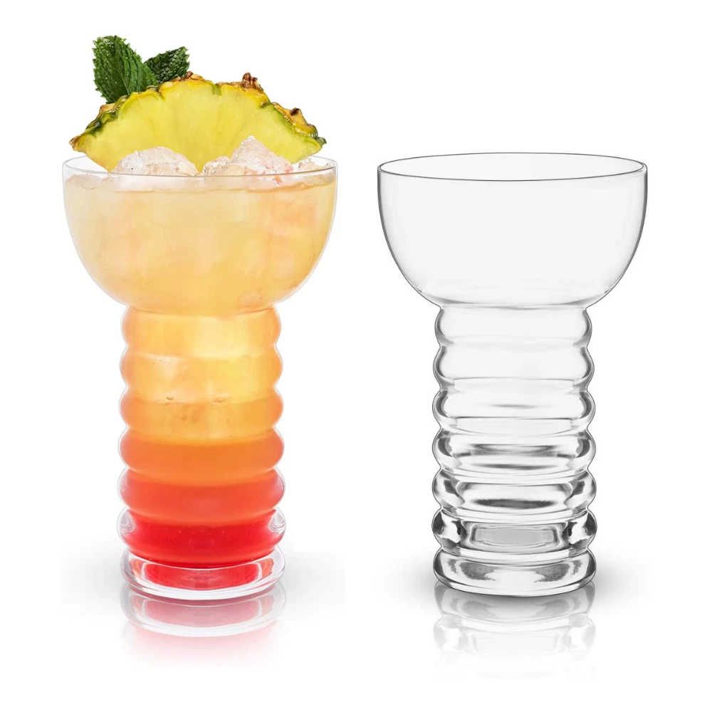 Viski Crystal Pearl Diver Glasses (set Of 2) 3 Viski Crystal Pearl Diver Glasses (set Of 2)