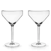 Viski Angled Martini Glasses (set Of 2) 1 Viski Angled Martini Glasses (set Of 2) -Liquor Specialty Store ViskiAngledMartini