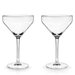 Viski Angled Martini Glasses (set Of 2)