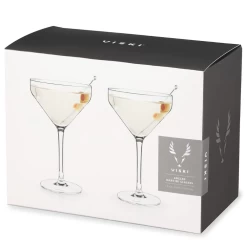 Viski Angled Martini Glasses (set Of 2) -Liquor Specialty Store ViskiAngledMartini 4
