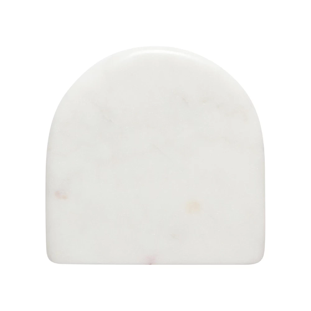 White Arch Marble Coasters (Set Of 4) 4 White Arch Marble Coasters (Set Of 4) - Image 2