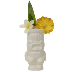 White Cheeky Tiki Mug