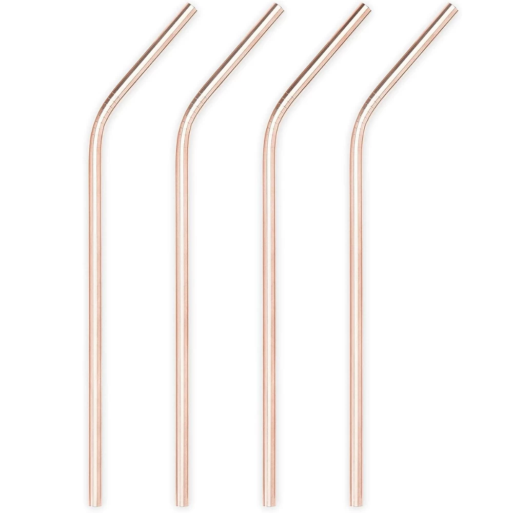 Angled Copper Straws 4 Angled Copper Straws - Image 2