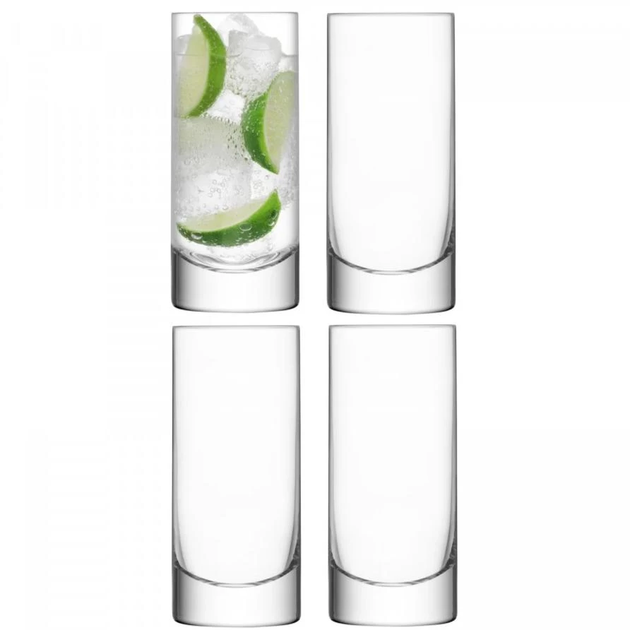 LSA Bar Highball Glasses (set Of 4) 3 LSA Bar Highball Glasses (set Of 4)