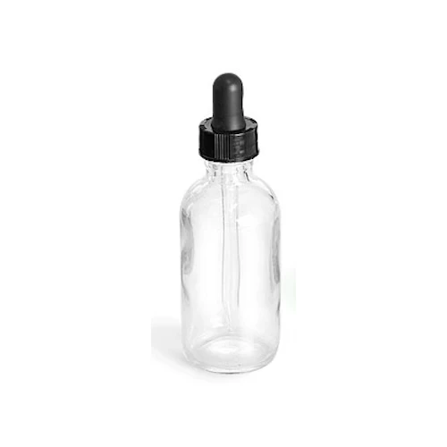 Dropper Bitters Bottle Clear (assorted Sizes) 4 Dropper Bitters Bottle Clear (assorted Sizes) - Image 2