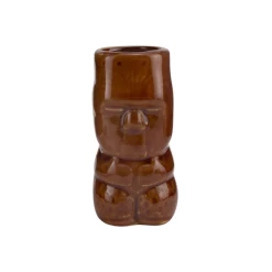 Tiki Shot Mugs 10 Tiki Shot Mugs -Liquor Specialty Store brown tiki shot