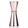 Rose Gold Japanese Jigger - Shiny -Liquor Specialty Store collared jigger large rose gold by japanese bar tools24284
