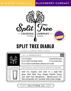 Split Tree Blackberry & Blackcurrant Cordial -Liquor Specialty Store four f7dcce6a c24a 4e02 8098 2720708f79f0