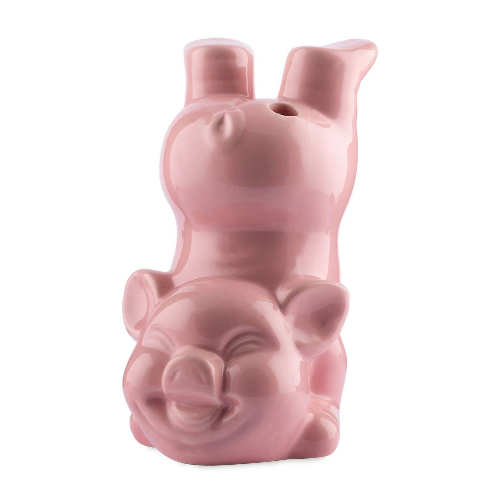 Bottoms Up Pig Tiki Mug 3 Bottoms Up Pig Tiki Mug