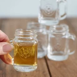 KIKKERLAND Mason Jar Shot Glass -Liquor Specialty Store masonjar