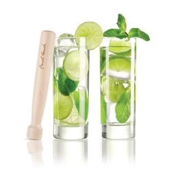 Final Touch Mojito Glasses & Muddler Set