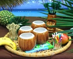 Coconut Tiki Mug -Liquor Specialty Store party