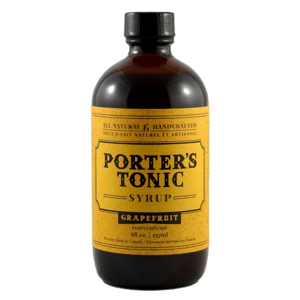 Porter's Grapefruit Tonic Syrup 3 Porter's Grapefruit Tonic Syrup