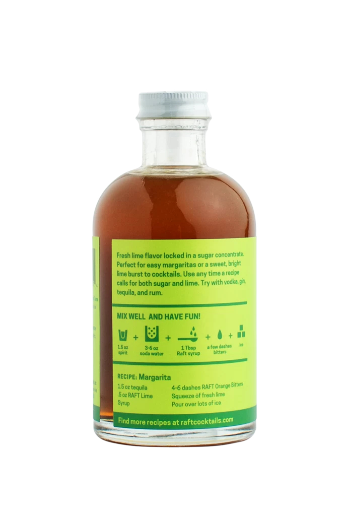 Raft Lime Syrup 4 Raft Lime Syrup - Image 2