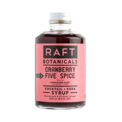 Raft Cranberry 5 Spice Syrup (Limited Seasonal Run)