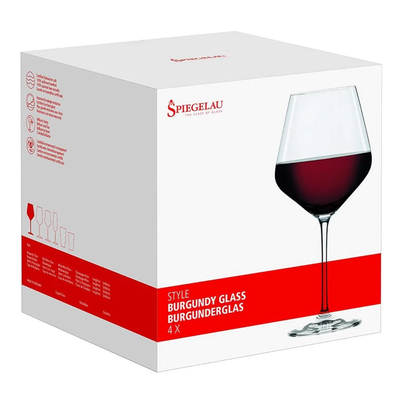 Spiegelau Burgundy Glasses (set Of 4) 6 Spiegelau Burgundy Glasses (set Of 4) - Image 4