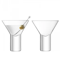 LSA Stemless Martini Glasses (set Of 2)