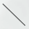 Striped Glass Straw (Black & White) 2 Striped Glass Straw (Black & White) -Liquor Specialty Store stripedB W