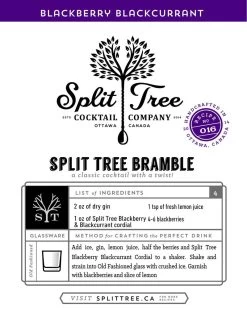 Split Tree Blackberry & Blackcurrant Cordial -Liquor Specialty Store three 88c21e0b 3205 4798 8c15 cd8bc6fc23dc
