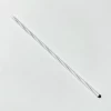 Twisted Glass Straw (Clear & White) -Liquor Specialty Store twistedW C