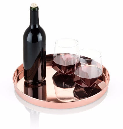 Round Copper Tray 4 Round Copper Tray - Image 2